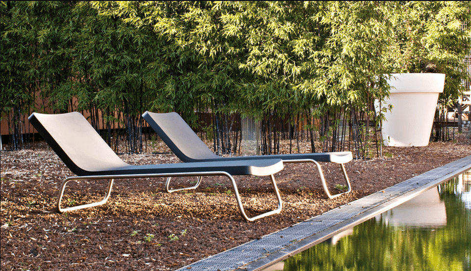 Time Out Chaise Lounge by Serralunga Furniture Outdoor Chaise
